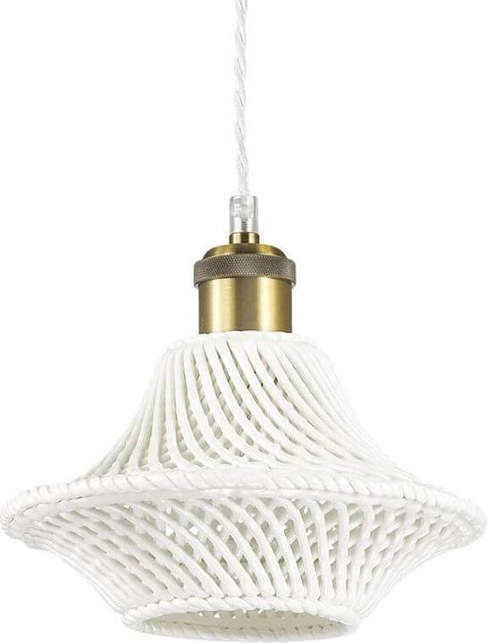 Actual product image Ideal lux LUGANO pendant light E27 ⌀210mm dimmable white 206806 (E27)