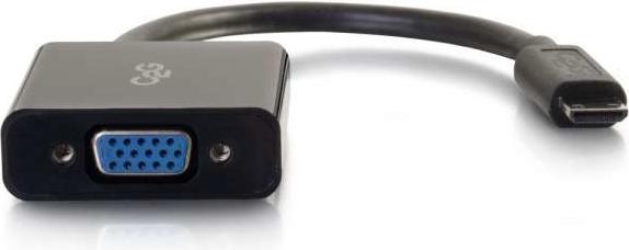 Image du produit C2G Mini adaptateur HDMI vers VGA Dongle convertisseur (0.20 m, HDMI)