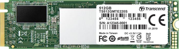 Actual product image Transcend MTE220S (512 GB, M.2 2280)