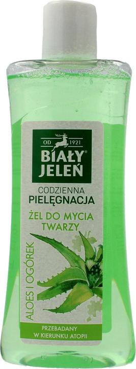 Biały Jeleń White Deer - Daily Care Face Wash Gel Aloe & Cucumber 265Ml (Gel, 265 ml)