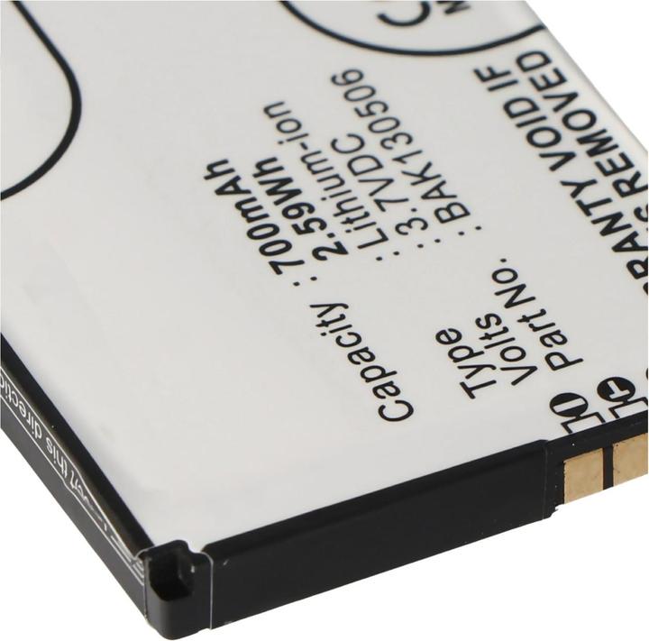 Immagine prodotto AccuCell Batteria AVM Fritz Fon M2 Replica batteria per Fritz! Batteria Fon M2, BAK130506, Fritz!Fon M2