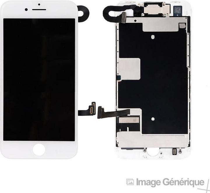 Produktbild Générique LCD-Bildschirm Für iPhone 8 Weiss (Display)