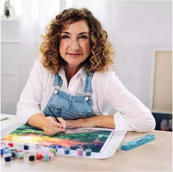 Actual product image Ravensburger CreArt - Painting by numbers 23912 - Magical Light - from 14 years - Painting on canvas