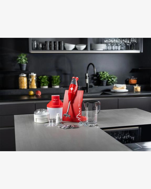 Produktbild Bamix Stabmixer 10tlg-Set rot (CH-Stecker)
