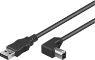 Actual product image Goobay Wentronic USB 2.0 Hi-Speed Cable, Black, 2 m (2 m, USB 2.0)