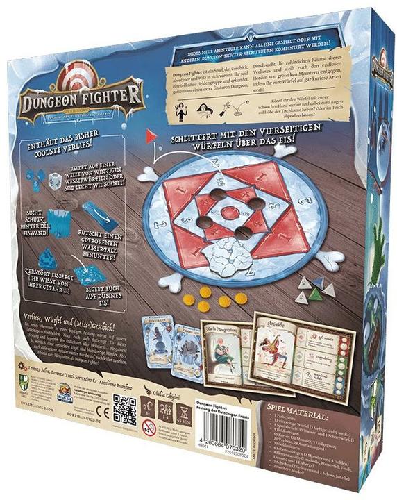 Produktbild Horrible Guild HR044 - Dungeon Fighter: Die Festung des flutschigen Frosts, 1-6 Spieler, 10 Jahren (DE-Ausgabe) (Deutsch)