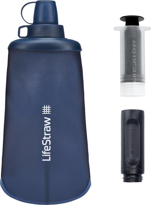 Image du produit LifeStraw Bouteille Peak Squeeze 650ml (bleu) (0.65 l)
