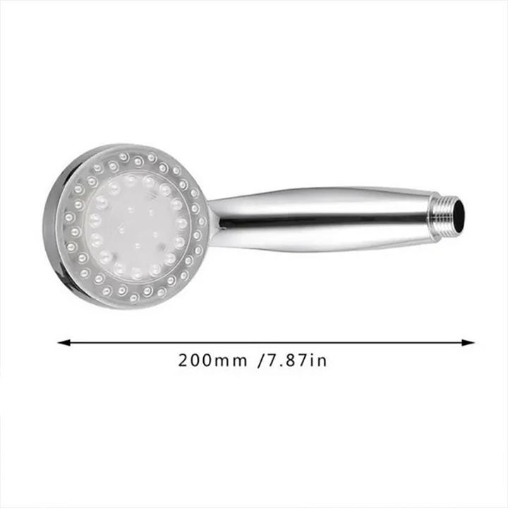 Produktbild Cbx LED Duschbrause, Duschkopf mit 7 Farben (7 Strahlarten)