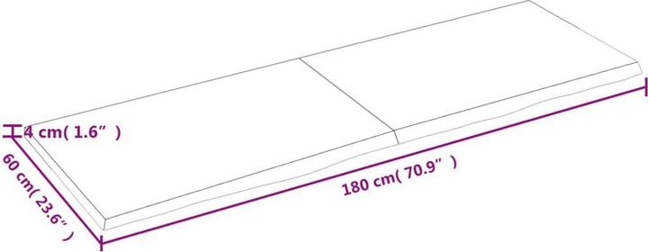Image du produit VidaXL Emerald (180 x 60 x 4 cm)
