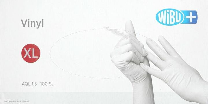 Actual product image 3A Wibu+ paint gloves, 100 pieces, size XL, clear (XL)