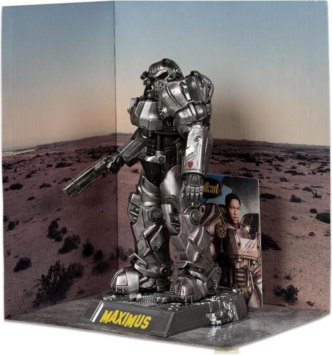 Produktbild McFarlane Fallout Movie Maniacs Actionfigur Maximus 15 cm