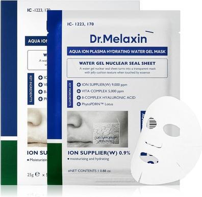 Dr.Melaxin Aqua Ion Plasma Water Gel Mask for Moisturizing and Soothing Face Care