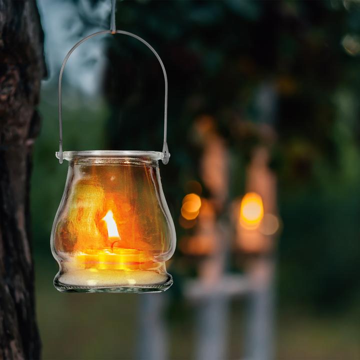 Actual product image Relaxdays 12x lantern (12 x, 8.5 x 8.5 x 10 cm)