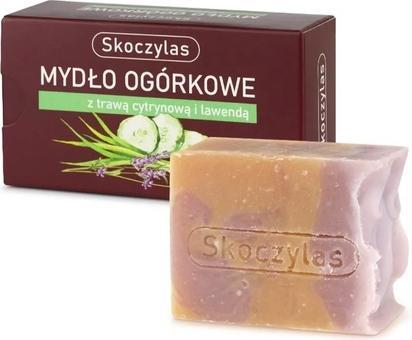 Skoczylas Mydło ogórkowe z Trawą Cytrynową i Lawendą 100g