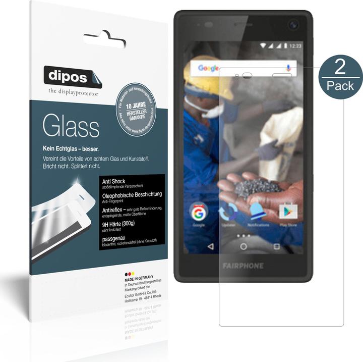 Produktbild Dipos Displayschutz Anti-Shock (1 Stück, Fairphone 2)