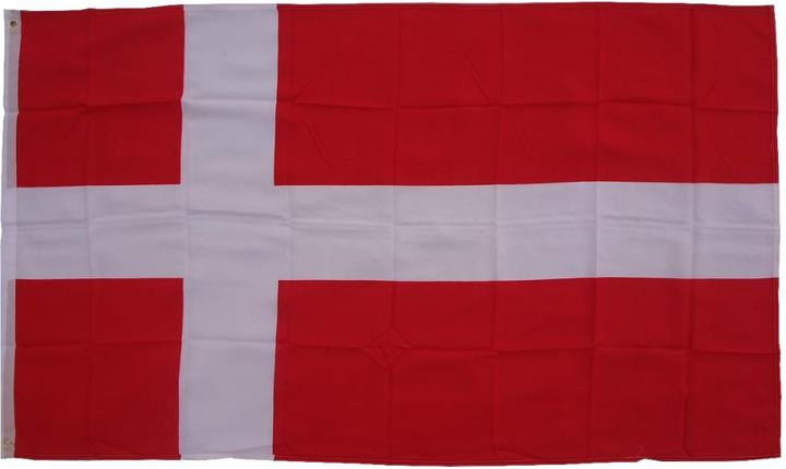 Produktbild trends4cents Flagge Dänemark 90 x 150 cm Fahne mit 2 Ösen 100g/m² Stoffgewicht Hissflagge für Mast