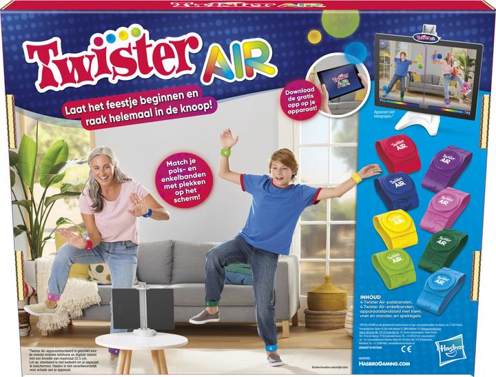 Actual product image Hasbro Gaming Twister Air (German)