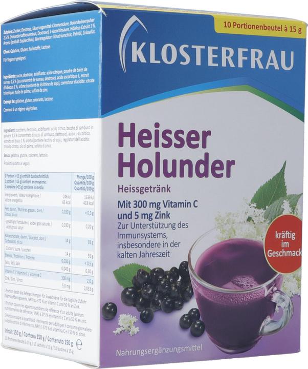 Klosterfrau Heissgetränk Heisser Holunder (neu) (1 Stück, Beutel, 192 g)