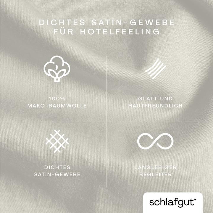 Produktbild schlafgut Woven Satin (Duvetbezug, 80 x 80 cm)
