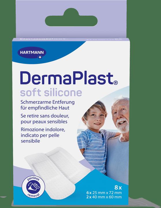 Actual product image DermaPlast Soft Silicone Strips (8 x)