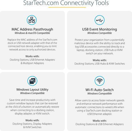 Produktbild StarTech DK30CH2DEPUE (USB-C, 5 Ports)