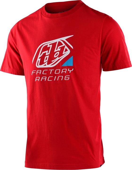 Troy Lee Designs Factory Icon T-Shirt, red, S (S)
