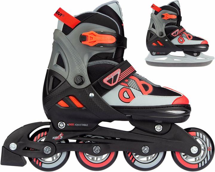 Actual product image Nijdam Inline skates boys combo (33, 34, 35, 36)