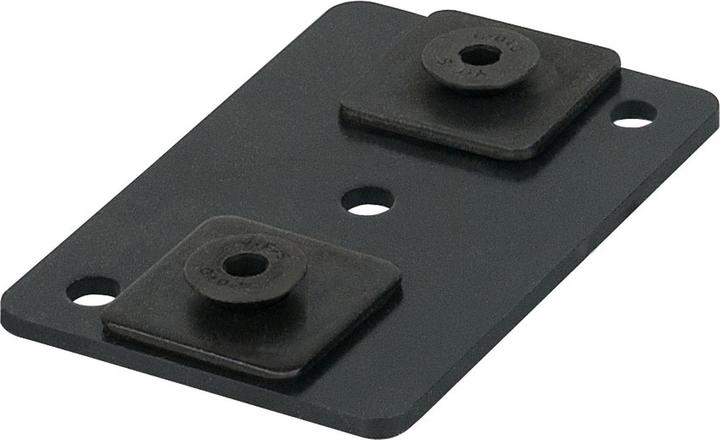 Produktbild Wentex Eurotrack - Ceiling mount (loose part) Black (powder coated)