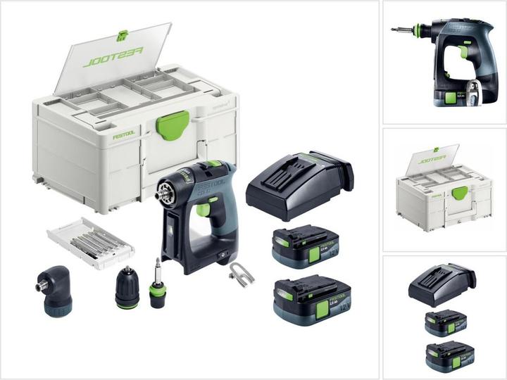Festool CXS 12 2,5-Set (Akkubetrieb)