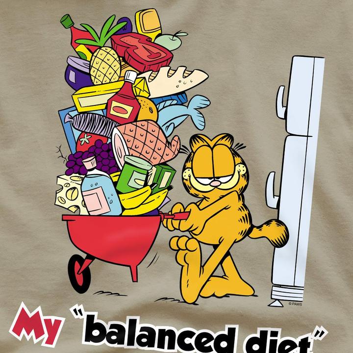 Produktbild Garfield Balanced Diet TShirt (XXL)