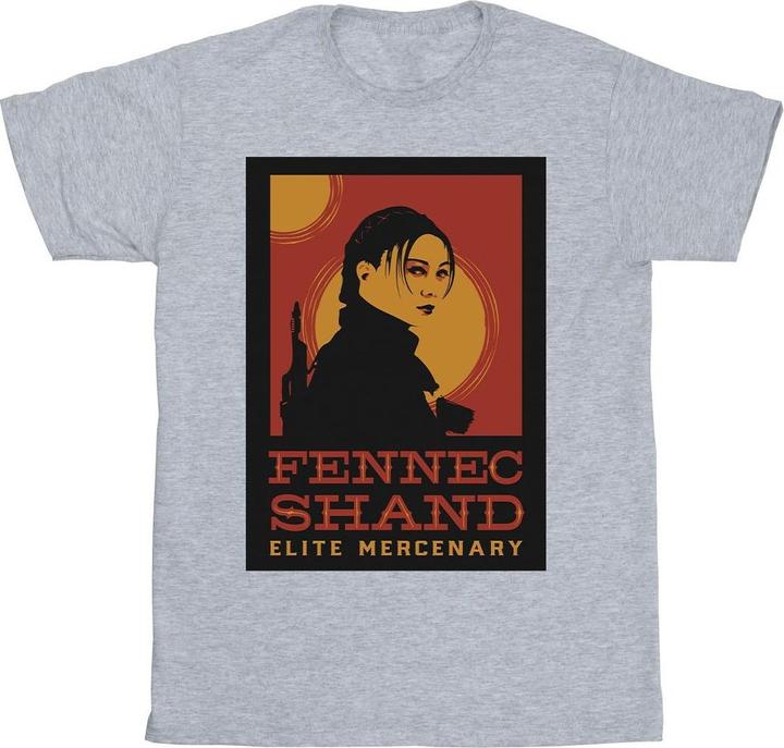 Star Wars The Book Of Boba Fett Elite Mercenary Fennec TShirt (4XL)