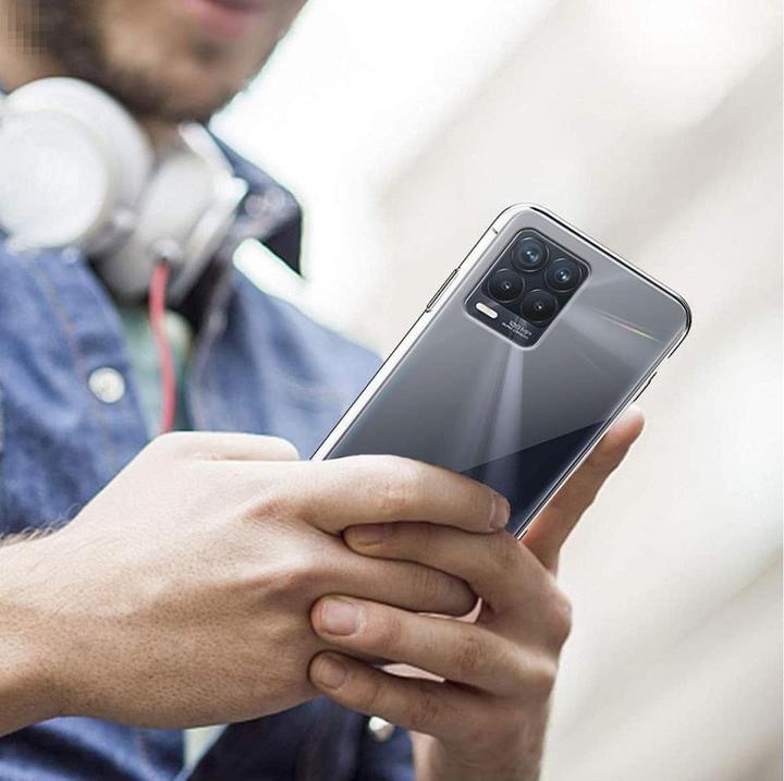 Actual product image Screenguard Realme 8 Pro Flexible TPU Clear Case (Realme 8 Pro)