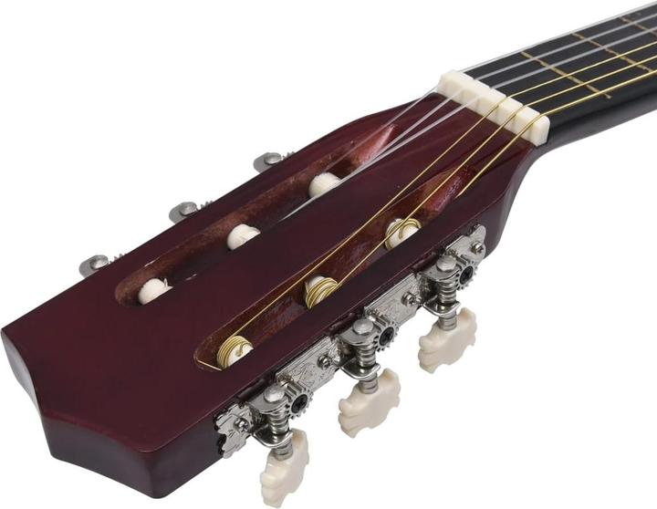 Produktbild VidaXL Gitarrenset (Konzertgitarre, Nylon, Lindenholz, Hartplastik)