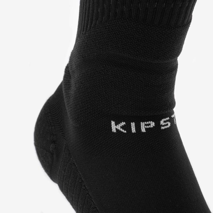 Produktbild Kipsta Damen/Herren Fussball Stutzen - CLR schwarz (39, 40)