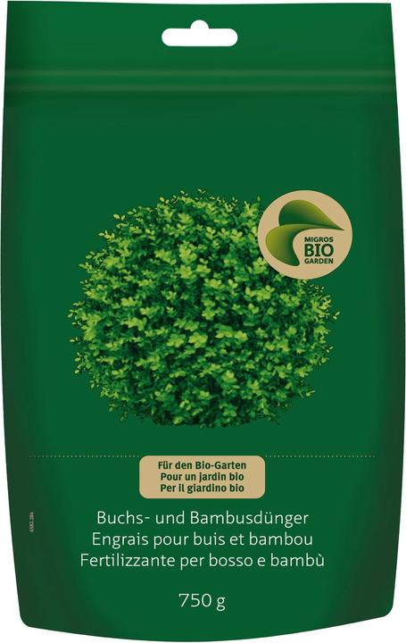 Produktbild Migros-Bio Garden Buchs- und Bambusdünger (0.75 kg)