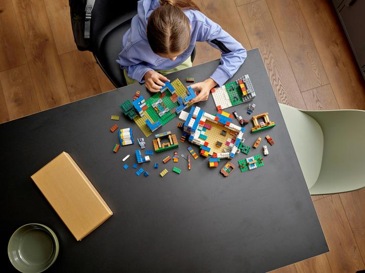Produktbild LEGO Das Lamadorf (21188, LEGO Minecraft)
