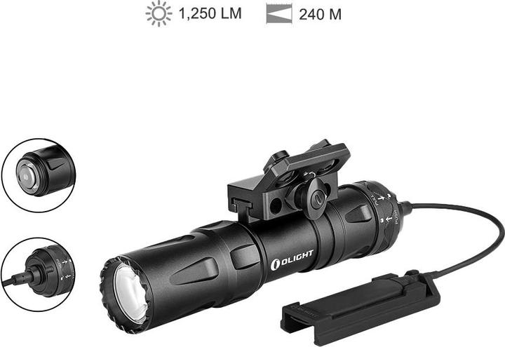 Actual product image Olight Odin Mini (13.56 cm, 1250 lm)