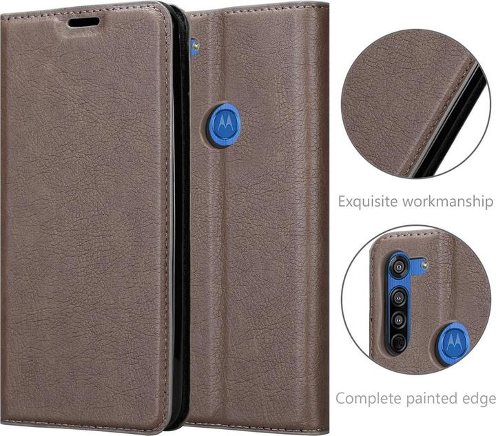 Immagine prodotto Cadorabo Copertina magnetica invisibile del libro (Motorola Moto G8)