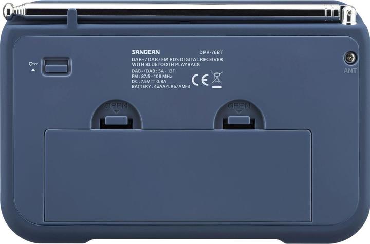 Image du produit Sangean DPR-76 BT (DAB+ DAB, FM, Bluetooth, NFC)