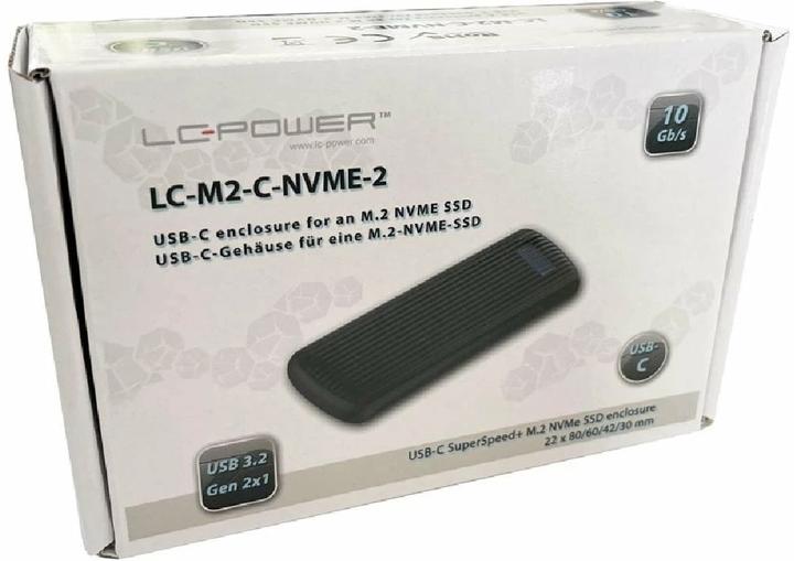 Produktbild LC-Power Externes Gehäuse LC-M2-C-NVME-2 M.2 (M.2)