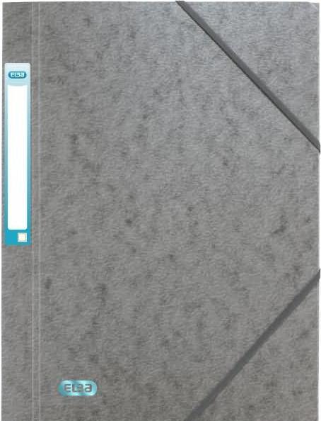Actual product image Elba EUROFOLIO corner file, DIN A4, 0.7 mm, grey Thickness: 0.7 mm, with inscription label, made of (A4, 1 x)