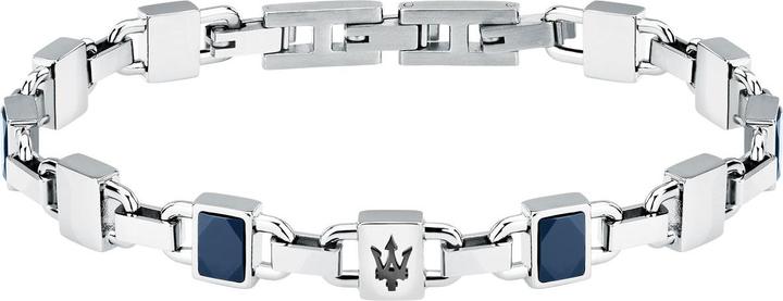 Maserati Ceramic Armband (22 cm, Edelstahl, Keramik)