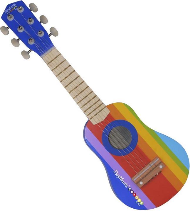 Reig Musik-Spielzeug Holz 55 cm Kindergitarre (Spanisch, Französisch, Englisch)