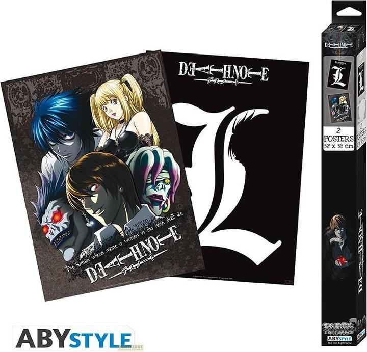 Image du produit ABYstyle DEATH NOTE - Set 2 Chibi Posters - L Group 52x38 x4