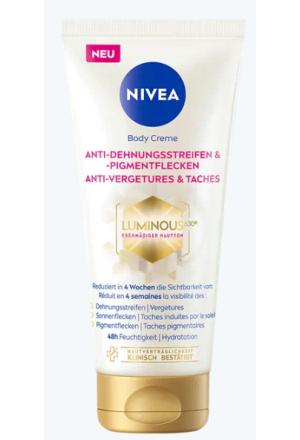 Actual product image NIVEA Luminous Body Creme Anti-Dehnungsstreifen & -Pigmentflecken (Body cream, 200 ml)