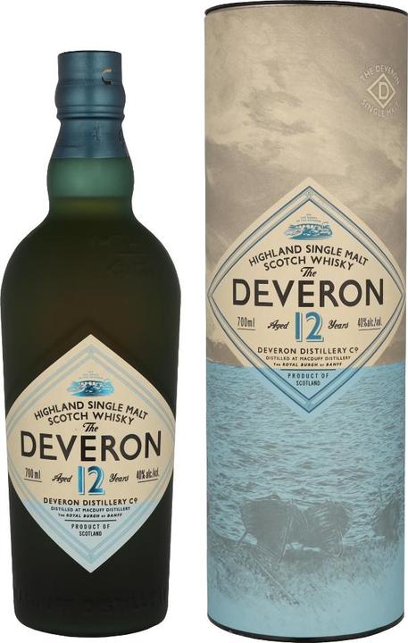 Image du produit Bacardi Le Deveron 12 ans d'âge (Single Malt, Scotch Whisky, 1 x 70 cl)