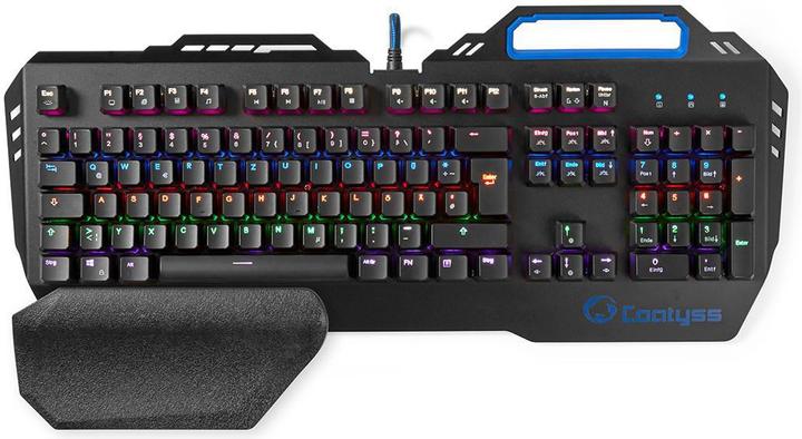 Actual product image Nedis Gaming keyboard (DE, Cable)
