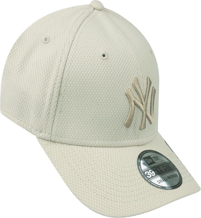 Produktbild New Era 39Thirty Diamond Cap - New York Yankees stone - M/L (M, L)
