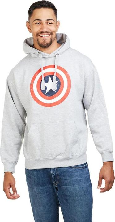 Immagine prodotto Captain America Felpa con cappuccio Shield (M)