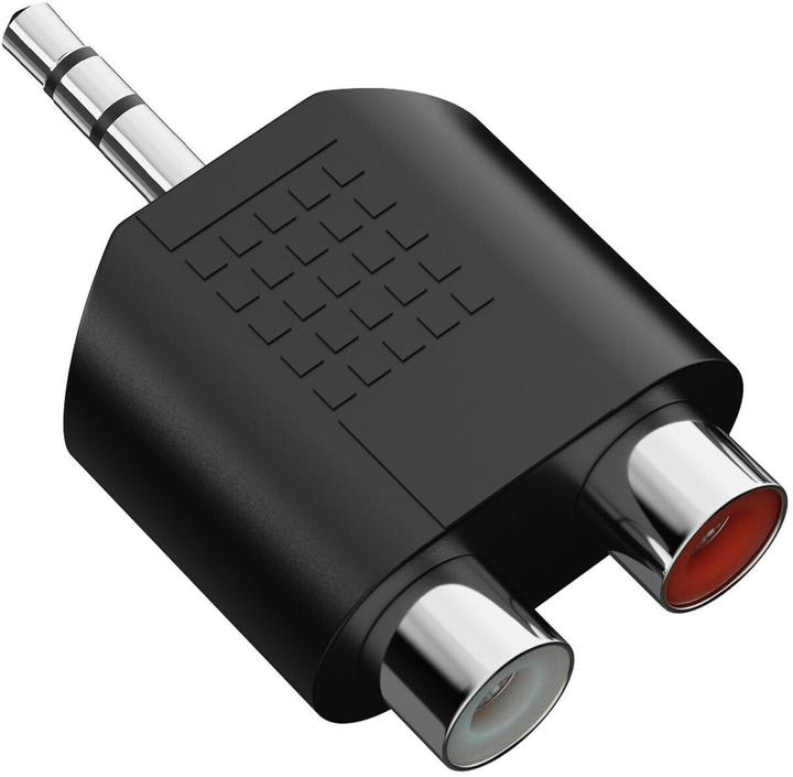 HDgear Audio-Adapter Klinke 3.5 mm, male - Cinch (Jack adapter)